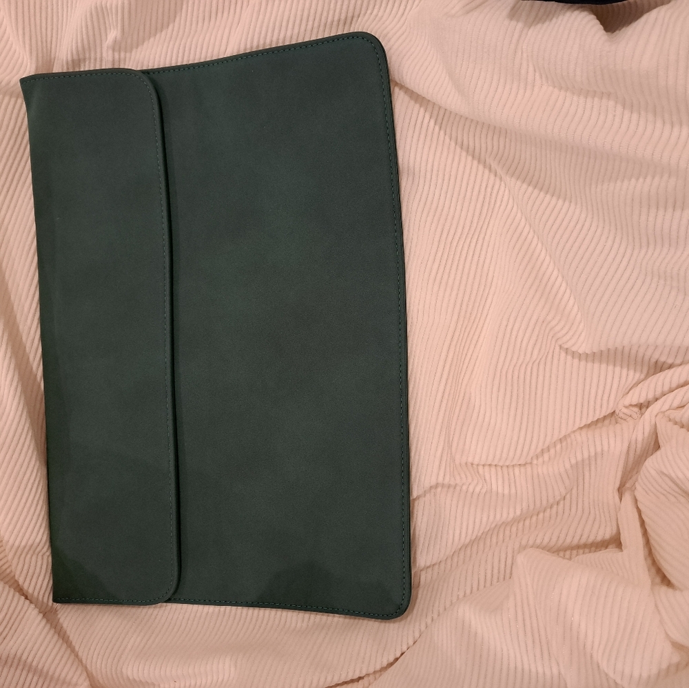 Green laptop holder bag New